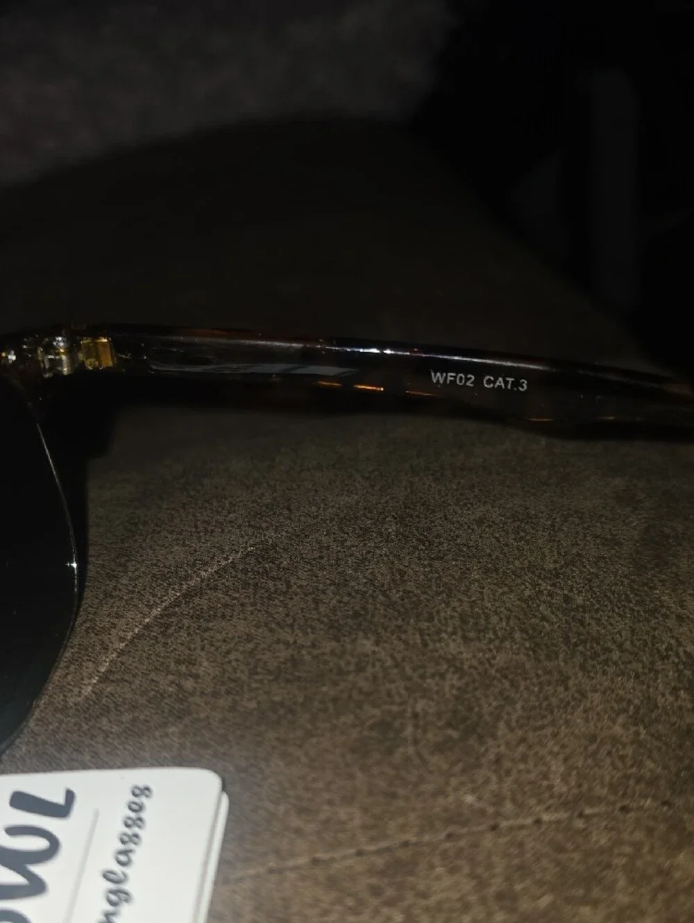 NWT OWL Retro Clubmaster Sunglasses Tortoise Gold Browline UV400